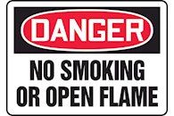Smoking and Substance Control Signs